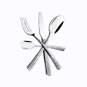 Diseño de lujo de metal de acero inoxidable tenedor cuchara cuchillo restaurante juego de cubiertos para el hogar Hotel comedor - Product Image 5