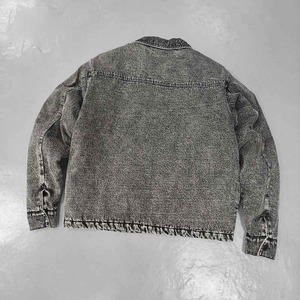 Chaquetas de Mezclilla para Hombre al por Mayor, Nuevas, a la Moda, Multicolores, con Botones, Tallas Grandes, Chaquetas de Mezclilla Personalizadas para Hombre, Invierno 2024 - Product Image 2