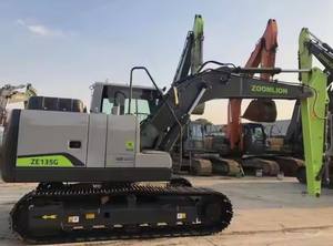 Excavadora de cadenas Zoomlion ZE135G nueva con componentes hidráulicos YUKEN, capacidad de cazo de 0.65m, 1 año de garantía, momento de carga alto, calidad garantizada - Product Image 4