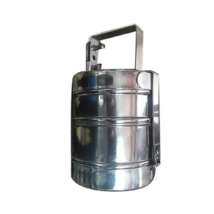 คุณภาพสูงใหม่ล่าสุด 2024 คุณภาพสูงสแตนเลสรอบ 3 ชั้นกล่องอาหารกลางวัน Leak Proof เหล็กกล่องอาหารกลางวัน - Product Image 3