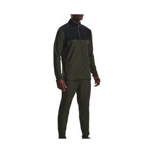 Survêtement de jogging 2 pièces personnalisé pour homme, nouveau design, respirant, coton/polyester, bande réfléchissante, fermeture éclair, tissé - Product Image 5