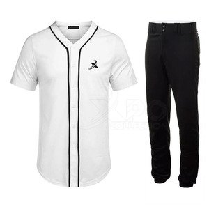 Ropa DE EQUIPO PROFESIONAL Uniforme de béisbol Ropa deportiva cómoda Uniformes de béisbol de secado rápido - Product Image 2