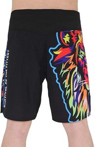 Shorts de course respirants pour hommes conçus sur mesure Shorts de sport de boxe MMA en soie avec logo avant pour les arts martiaux - Product Image 6
