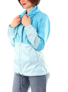 Chaqueta Cortavientos de Punto para Mujer, Talla Grande, Transpirable, 100% Poliéster, con Logotipo Personalizado, Impermeable, para Invierno, para Correr al Aire Libre - Product Image 3