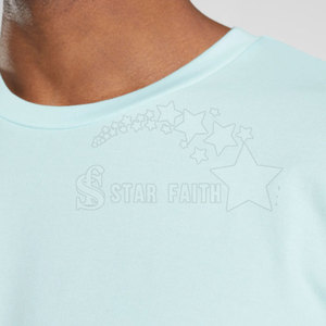 Camiseta de gran tamaño para hombre a la moda, estilo informal, holgado, de manga corta, de algodón, de alta calidad, para hombre - Product Image 3