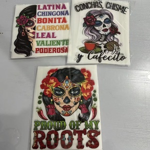 June 1st เตารีดผู้หญิงผิวดำ<span class=keywords><strong>ส</strong></span>วยๆรีดบนแพทช์ Dtf พร้อมที่จะกดการถ่ายเทความร้อนพิมพ์เสื้อผ้ารีดติด - Product Image 5