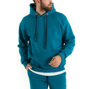 Nuevo Chándal Deportivo Informal Unisex de Moda para Otoño, Color Sólido, Ligero, Atlético, Sudadera con Capucha, 100% Algodón, Trajes Deportivos con Capucha - Product Image 2