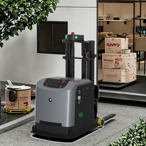 Gran capacidad de carga 3M Altura de elevación <span class=keywords><strong>AGV</strong></span>/AMR contrapesada Compatible con palé cerrado para almacén y logística - Product Image 2