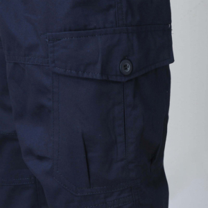 กางเกงขาสั้นทรงคาร์โก้ของผู้ชายกางเกงขาสั้นผ้าฝ้าย100% ชุดกีฬาชุดออกกำลังกายกลางแจ้งดีไซน์เป็นเอกลักษณ์ - Product Image 3