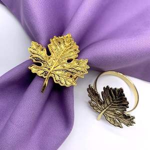 ที่ใส่แหวนผ้าเช็ดปากสีทองทรงกลมทองเหลืองที่ใส่กระดาษเช็ดปากดีไซน์สวยสำหรับงานแต่งงานงานปาร์ตี้ - Product Image 4