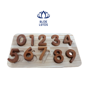 กระดานเรียนรู้ตัวอักษร ABC แบบไม้ 3 มิติ GEM จากเวียดนาม - Product Image 1