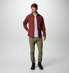 Chaquetas de otoño para deportes al aire libre para hombre, soporte de cremallera completa, Softshell, senderismo, impermeable, transpirable, a prueba de viento, chaqueta ecológica - Product Image 2