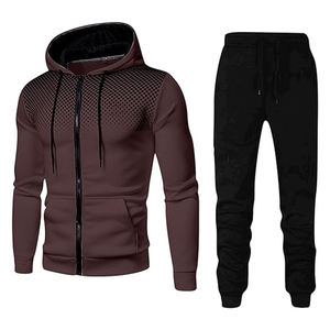 Chándal Informal con Capucha Estampado para Hombre, Talla Grande, de Invierno, de Algodón y Poliéster, Ropa Deportiva Ligera, Precio Económico - Product Image 4