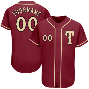 Venta al por mayor de poliéster de secado rápido transpirable camisetas de béisbol de diseño personalizado sublimación impresa logotipo liso Jersey de béisbol para los hombres - Product Image 1
