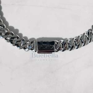 Nuevo estilo 15mm 925 plata esterlina VVS Moissanite diamante cadena de eslabones cubanos hombres Hip Hop joyería collar fino - Product Image 4
