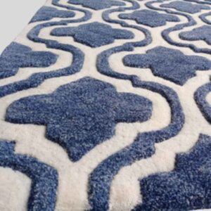 Tapis en laine de beauté tufté à la main Tapis artisanaux personnalisés pour le salon Techniques tissées à usage domestique - Product Image 3