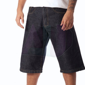 Premium Quality Breathable Light <b>Wash</b> Summer Casual Jeans Jorts <b>for</b> <b>Men</b> Soft Fabric Flexible Fit Modern Style Everyday Use - Product Image 2