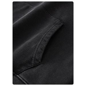 Nouveau produit sweat à capuche français en éponge surdimensionné pour homme, sans ficelle, logo personnalisé - Product Image 3