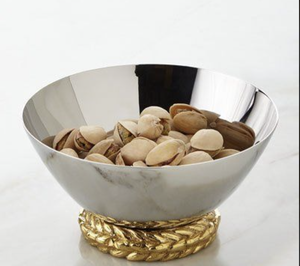 Fancy Decorative <b>Metal</b> Chocolate <b>Bowl</b> Silver Nickel Plated Dish Customized Size <b>Metal</b> <b>Bowl</b> Hot Selling Decorative Sweet <b>Bowl</b> - Product Image 2