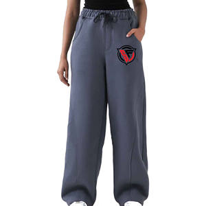 Haute qualité femmes coton biologique taille moyenne pantalons de survêtement personnalisé Gym Joggers pantalon léger respirant décontracté utilisation droite - Product Image 5