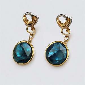 Boucles d'oreilles élégantes en argent sterling 925 pour la Saint-Valentin, bijoux fins pour femmes et filles - Product Image 5