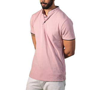 Camiseta de gimnasio púrpura para hombre, Polo de diseño liso personalizado, ropa de calle, camisa elegante personalizada - Product Image 2