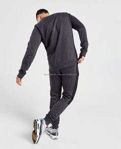 2026 Hoodie Set Custom 100% Cotton Terry Oversized Tracksuit <b>Beanie</b> Men Breathable Cotton Sweatpants and Hoodie Set - Product Image 2