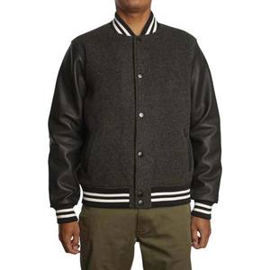 Veste Letterman pour hommes High Street Varsity Veste de baseball universitaire personnalisée de haute qualité avec logo brodé pour hommes - Product Image 3