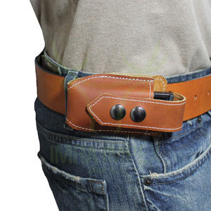 OEM personalizado al por mayor más vendido de cuero genuino de vaca pistola revista bolsa titular portátil táctico Mag funda para uso al aire libre - Product Image 2