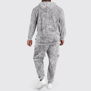Conjunto Deportivo Personalizado Tie Dye 2026 para Hombre, Conjunto Unisex Vintage con Sudadera con Capucha y Pantalones Deportivos Acampanados, Trajes Deportivos con Lavado Ácido para Hombre - Product Image 6