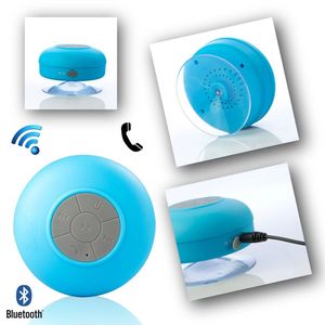 Mini haut-parleur de douche Bluetooth étanche IPX6 avec lumière LED et microphone - Product Image 2