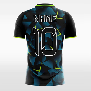 Maillot de football personnalisé de haute qualité, respirant et léger, uniforme d'équipe durable en 100% polyester, vêtements de football haut de gamme - Product Image 2