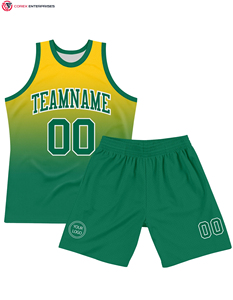 Fabrication de la meilleure qualité OEM vente en gros uniforme de basket-ball personnalisé réversible sublimé ensemble d'été - Product Image 3