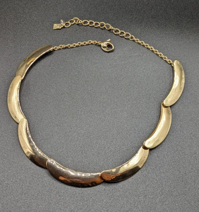 Directo de fábrica, venta al por mayor, collar de joyería de moda de latón, diseño martillado, uso de boda, aspecto fabuloso, más vendido - Product Image 6