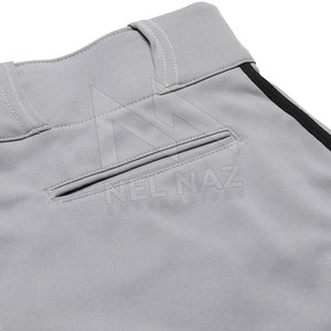 Pantalones de béisbol para hombre, pantalones de béisbol lisos de secado rápido para adultos, ropa deportiva, diseños personalizados, Impresión de logotipo personalizado, 20 piezas - Product Image 4