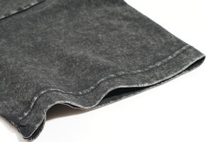 Camiseta lavada Vintage personalizada con logotipo de tu propia marca de alta calidad del fabricante, camiseta lavada con ácido para hombre - Product Image 5