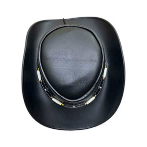 Stylish Rustic Fashion Statement Everyday <b>Leather</b> <b>Hats</b> Comfortable Long-Lasting Sun Protection <b>Leather</b> <b>Hats</b> - Product Image 6