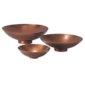 Nouvelle arrivée cuvette d'évier en cuivre accessoire de salle de bain de luxe lavable à la main en gros pour les hôtels matériau métallique - Product Image 4