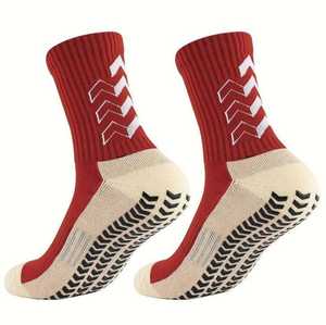 Chaussettes de sport de football de football antidérapantes confortables pour unisexe 2024 plus récent accepter les chaussettes de sport de conception de logo personnalisé - Product Image 4