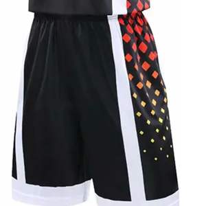 Ropa deportiva para hombre, conjunto de uniforme de baloncesto, sublimación personalizada, impreso, lavado, deportes de verano, secado rápido, logotipo personalizado para Unisex - Product Image 5