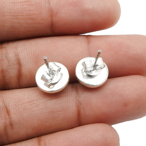 Top qualité dernière conception forme ovale naturel Rose Quartz pierres précieuses boucles d'oreilles femmes belle 925 en argent Sterling grossiste - Product Image 3