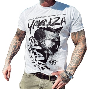 Camiseta de Manga Corta para Hombre, Corte Regular, Elástica, Transpirable, Ligera, de Secado Rápido, Tejido Sedoso, 100% Algodón, Felpa Digital - Product Image 1