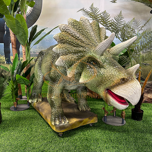 Modelo <span class=keywords><strong>de</strong></span> dinosaurio animado realista para parques temáticos, aventura interior, centros comerciales, aeropuertos, guardería, jardín <span class=keywords><strong>de</strong></span> infantes, metal - Product Image 4