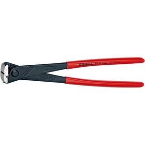 KNIPEX 250 mm High-Leverage Crimping Pliers <b>Polished</b> Black with Atramentized <b>Plastic</b> Coating Shop Tools - Product Image 1