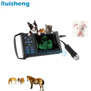 Water Proof Bovine / Equine / Cattle Vet Ultrasound Scan Equipment Handheld Portable Veterinary Ultrasound Machine Usg For Cow