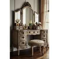 Miroir sur pied de luxe pour chambre et salon, fait main, forme/taille personnalisée, en métal blanc, moderne, écologique, décoratif, très vendu