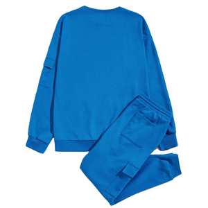 Ensemble de survêtements de fitness personnalisés pour hommes à manches longues – Qualité supérieure, respirant, pour l'automne et l'hiver, grandes tailles, faible MOQ - Product Image 2