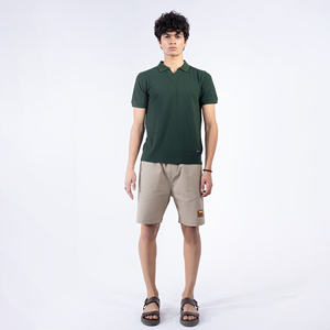 Precio de fábrica color liso poli algodón 200g transpirable manga corta logotipo personalizado Golf hombres Polo careem colores Negro Azul Marino - Product Image 1