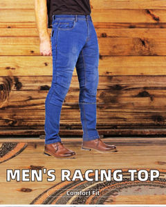 Pantalon de sport en polyester/coton imprimé numérique 2026 pour homme, style motard, veste de course moto, veste de motard - Product Image 2