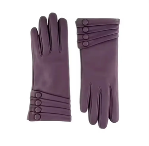 ถุงมือหนัง PU สำหรับผู้ชายถุงมือฤดูหนาว - Product Image 2